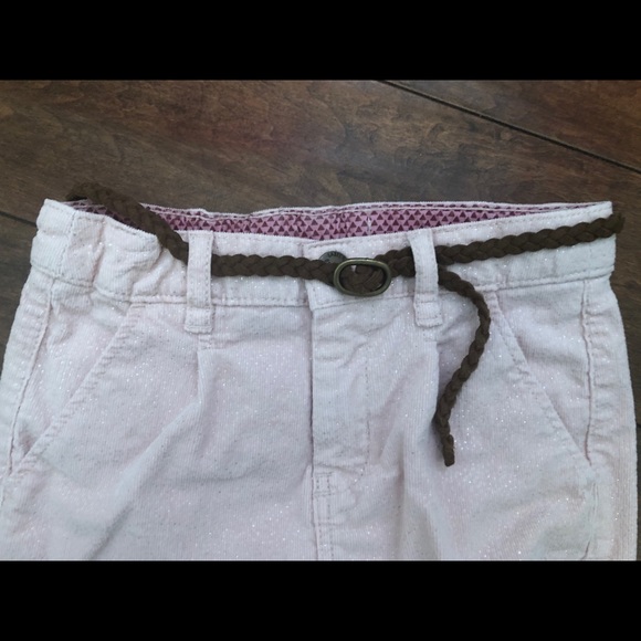 H&M Metallic Girls Mini Skirt Size 5-6 - Picture 3 of 5